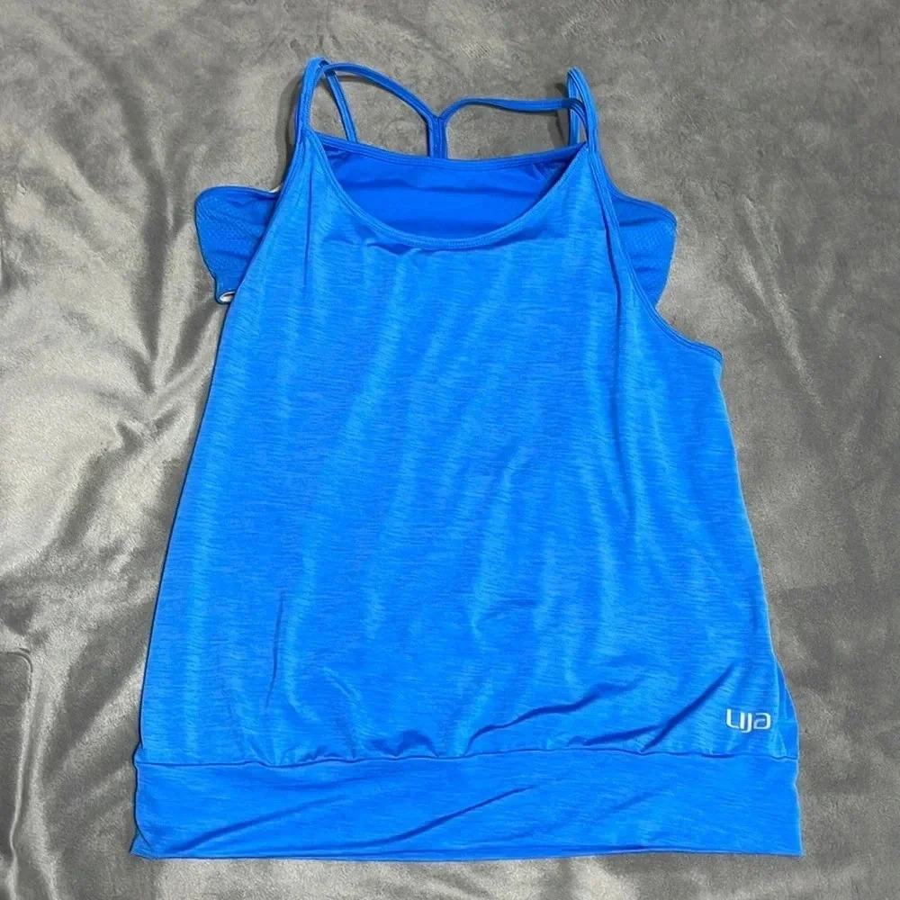 LIJA blue Tank Top
